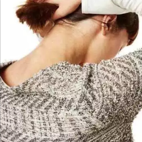 DESIGUAL PATRICIA GOLD METALLIC SWEATER - Picture 9 of 15